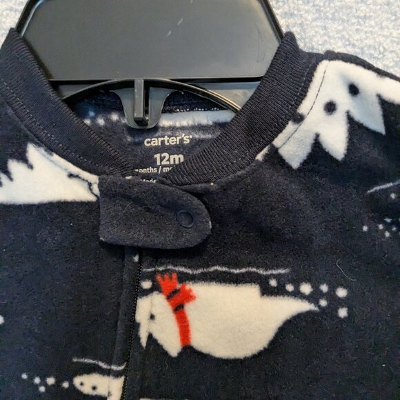 Carter's blanket sleeper NWT size 12 mos. - Picture 2 of 7